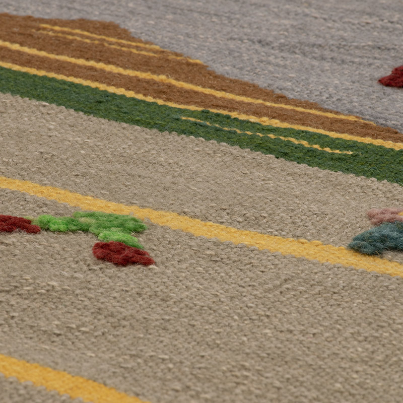 Yeni Kök Boya El Dokuma Kilim - 100 cm x 157 cm - K0091465