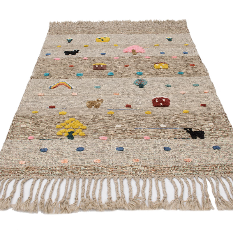 Yeni Kök Boya El Dokuma Kilim - 104 cm x 156 cm - K0091466