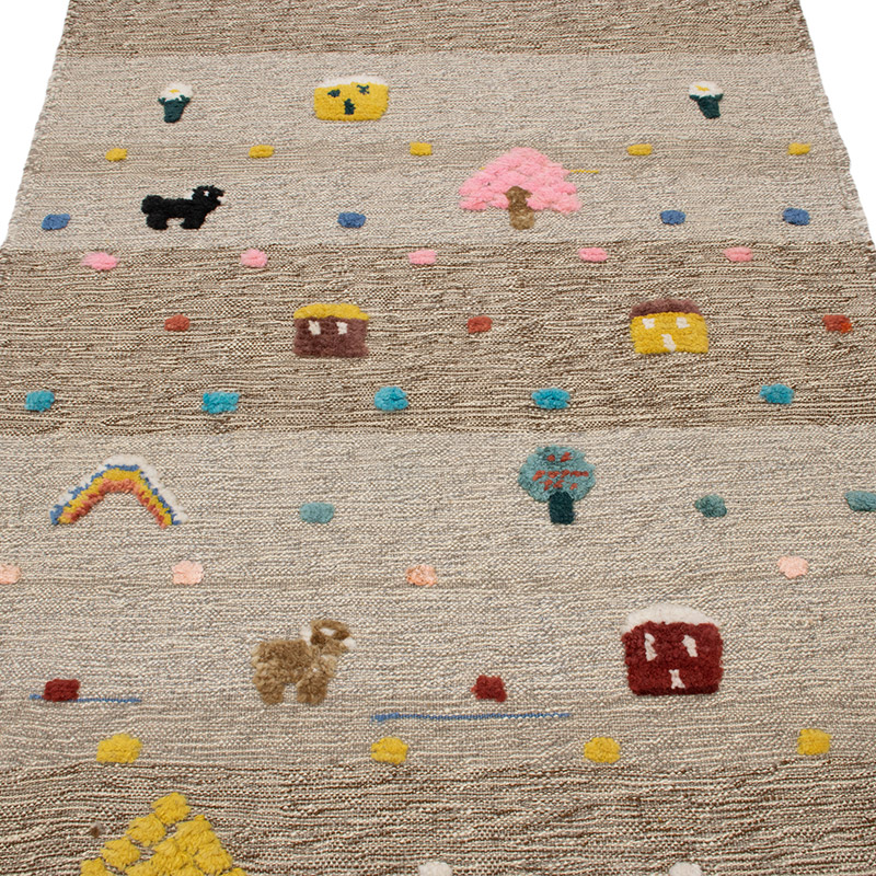 Yeni Kök Boya El Dokuma Kilim - 104 cm x 156 cm - K0091466