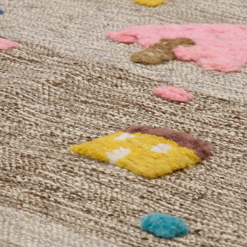 Yeni Kök Boya El Dokuma Kilim - 104 cm x 156 cm - K0091466