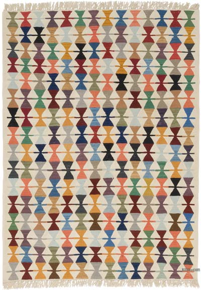 Yeni Kök Boya El Dokuma Kilim - 154 cm x 211 cm