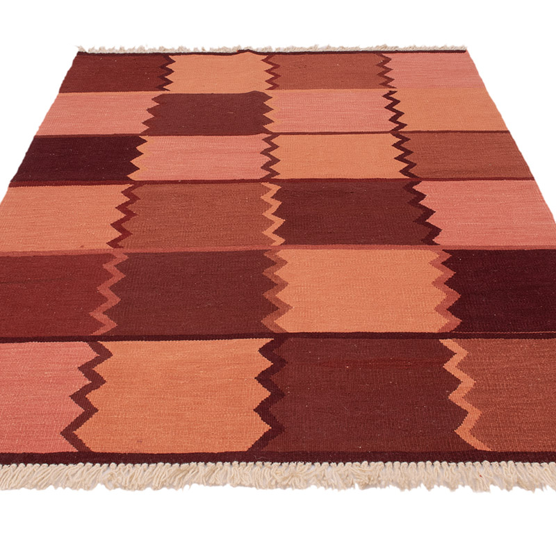 New Handwoven Turkish Kilim Rug - 4' 1" x 6' 2" (49" x 74") - K0091471