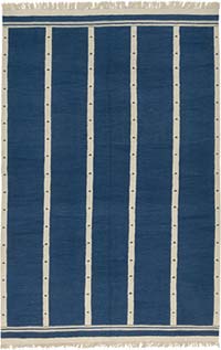 New Handwoven Turkish Kilim Rug - 6' 6" x 9' 11" (78" x 119")