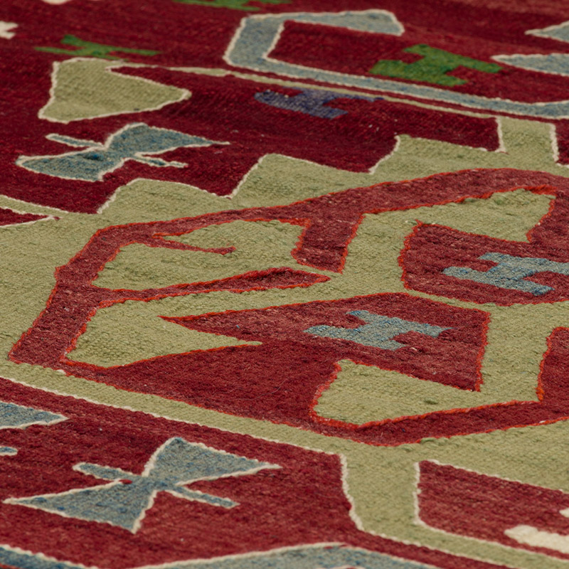 Vintage Denizli Kilim Rug - K0091473
