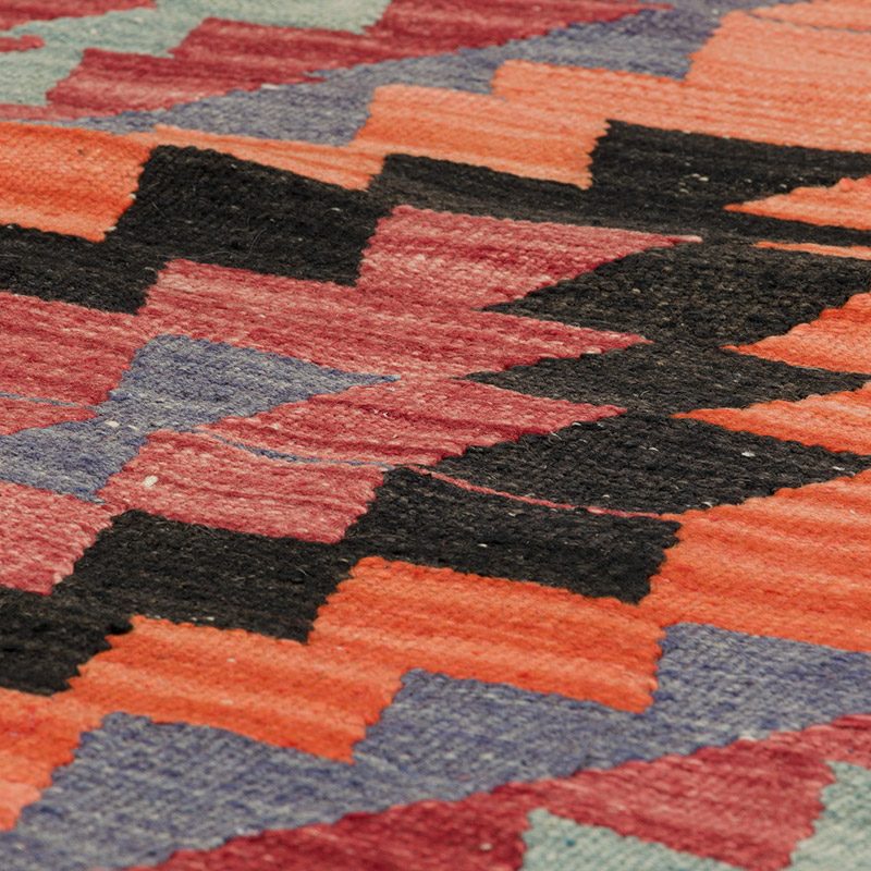 Vintage Manisa Kilim Rug - K0091476