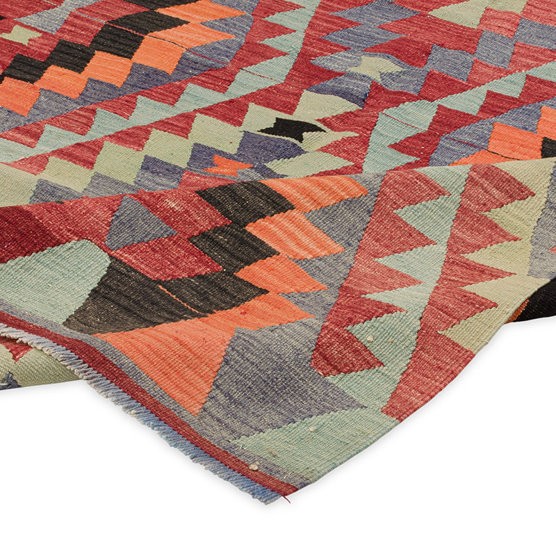 Vintage Manisa Kilim Rug - K0091476