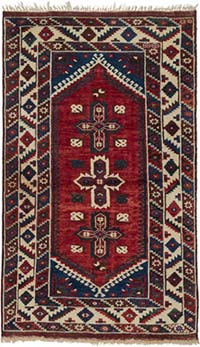 Vintage Turkish Hand-Knotted Rug - 4'  x 6' 7" (48" x 79")
