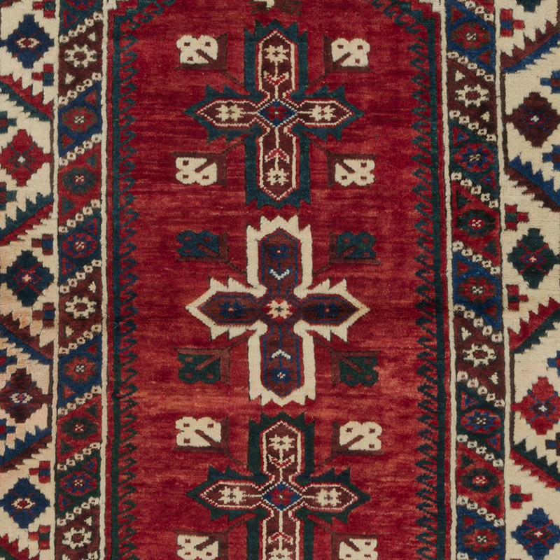 Vintage Turkish Hand-Knotted Rug - 4'  x 6' 7" (48" x 79") - K0091478