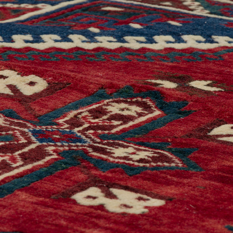 Vintage Turkish Hand-Knotted Rug - 4'  x 6' 7" (48" x 79") - K0091478