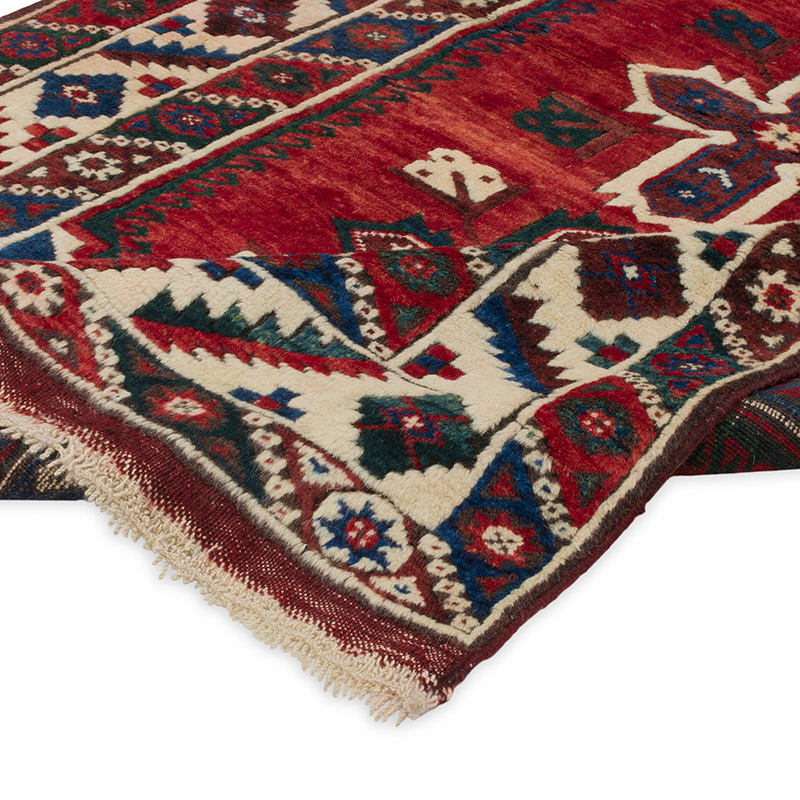 Vintage Turkish Hand-Knotted Rug - 4'  x 6' 7" (48" x 79") - K0091478