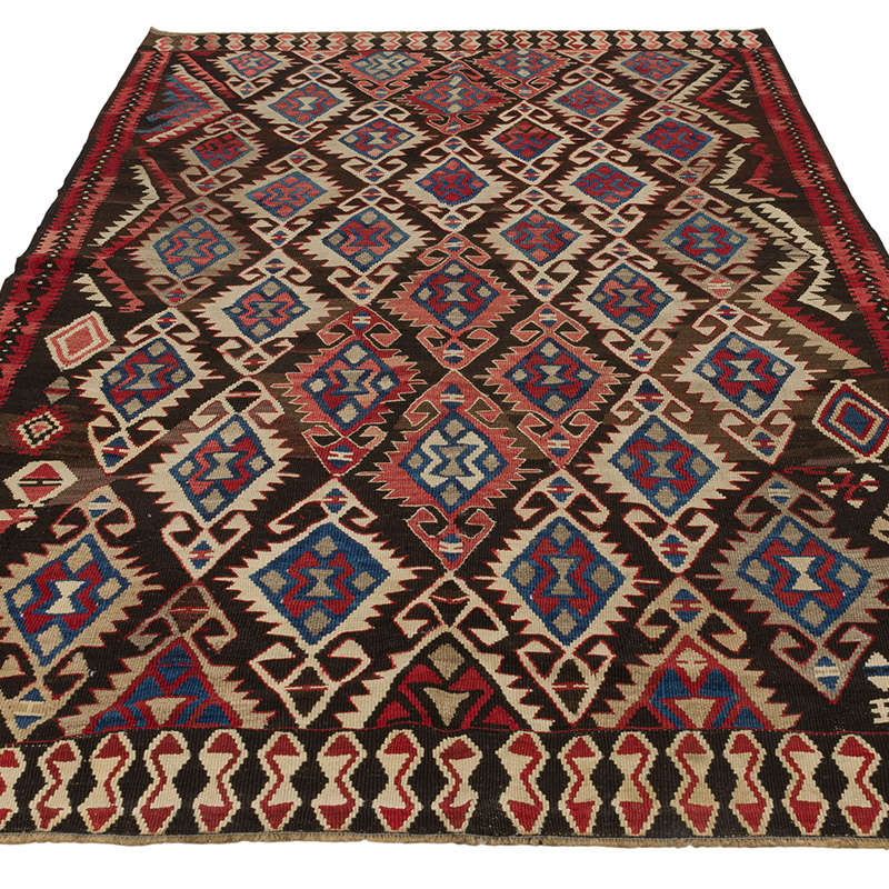 Vintage Van Kilim Rug - K0091480
