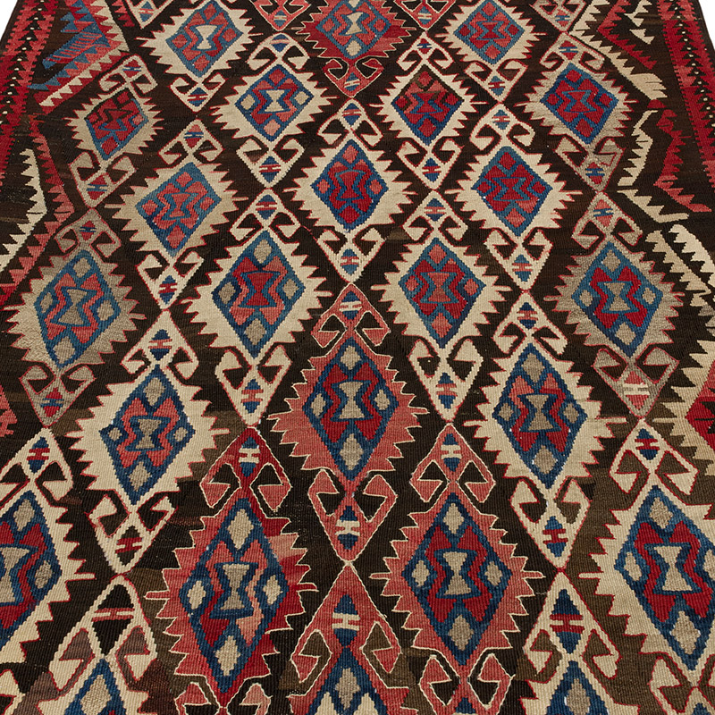 Vintage Van Kilim Rug - K0091480