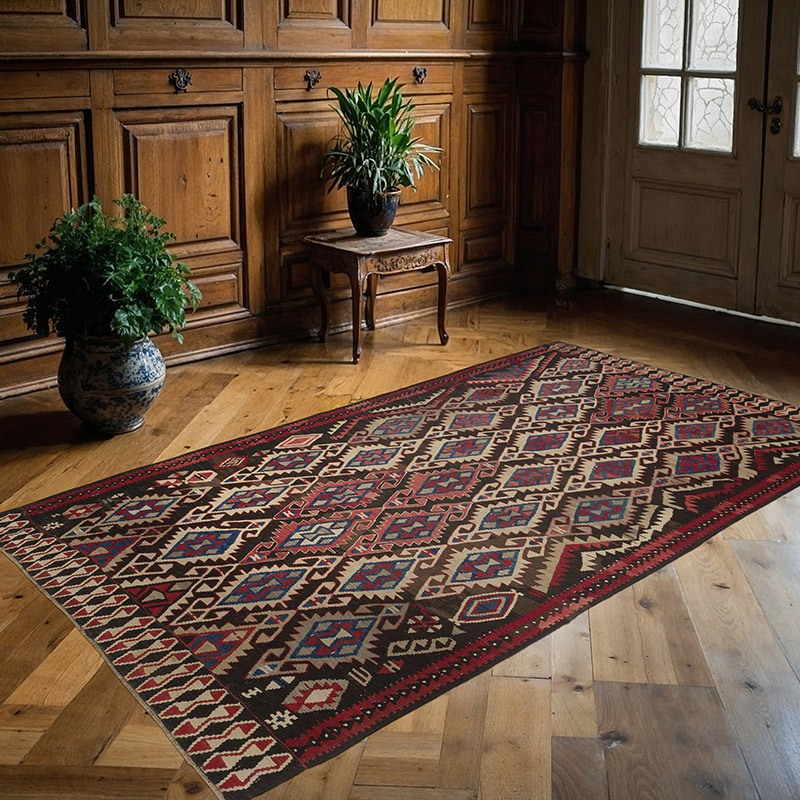 Vintage Van Kilim Rug - K0091480