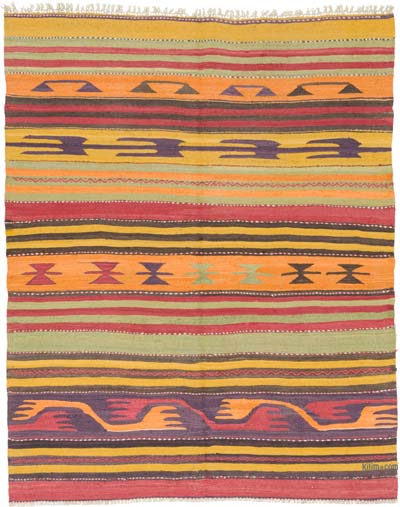Alfombra Vintage Afyon Kilim