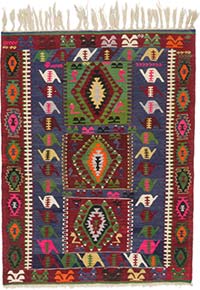Vintage Esme Kilim Rug
