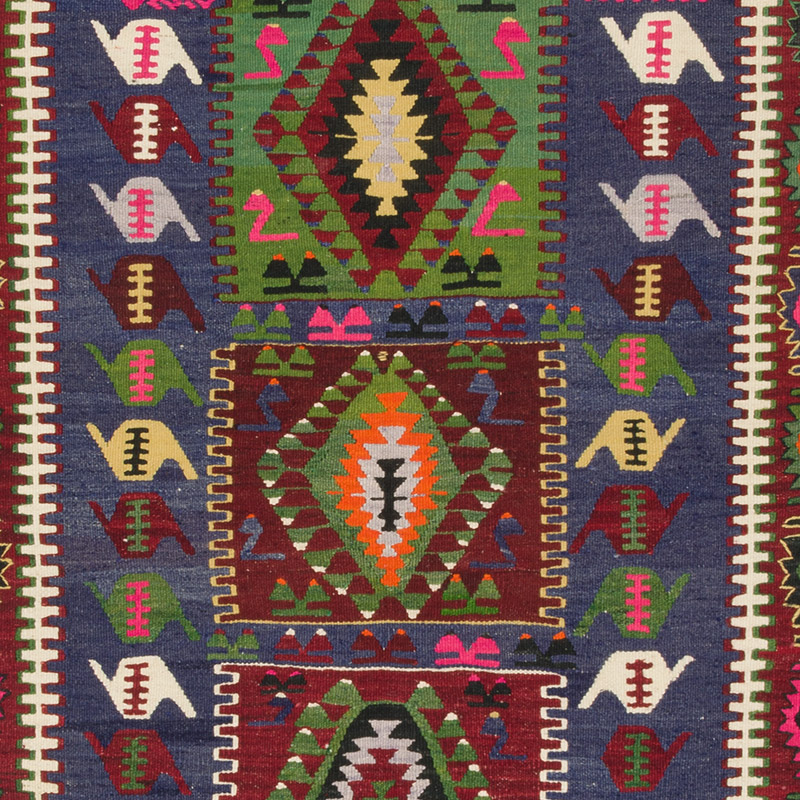 Vintage Esme Kilim Rug - K0091483