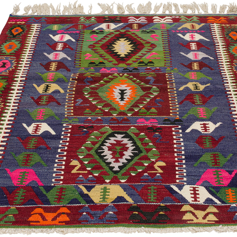Vintage Esme Kilim Rug - K0091483
