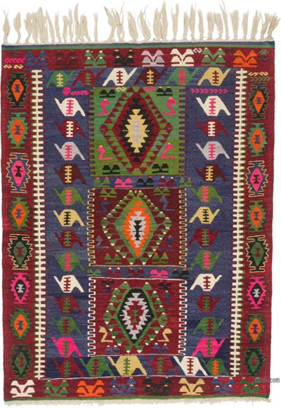 Vintage Esme Kilim Rug
