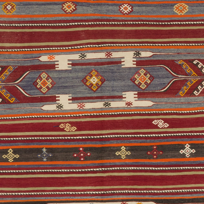 Vintage Sivas Kilim Rug - K0091484