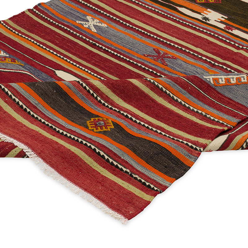 Vintage Sivas Kilim Rug - K0091484