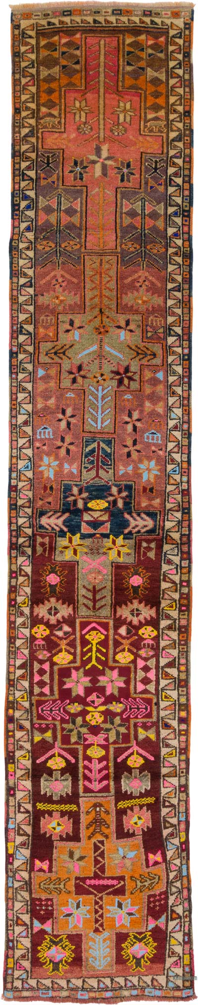 Vintage Anadolu Yolluk - 79 cm x 411 cm
