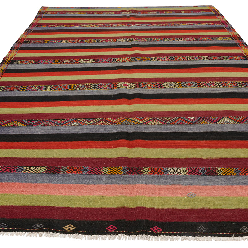 Vintage Anatolian Kilim Rug - K0091486