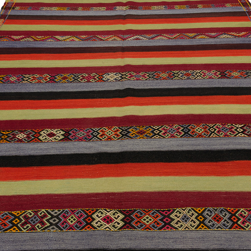 Vintage Anatolian Kilim Rug - K0091486