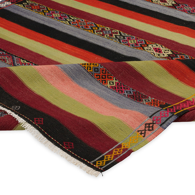 Vintage Anatolian Kilim Rug - K0091486