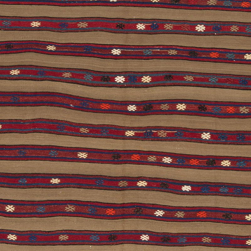 Vintage Fethiye Kilim Rug - K0091487