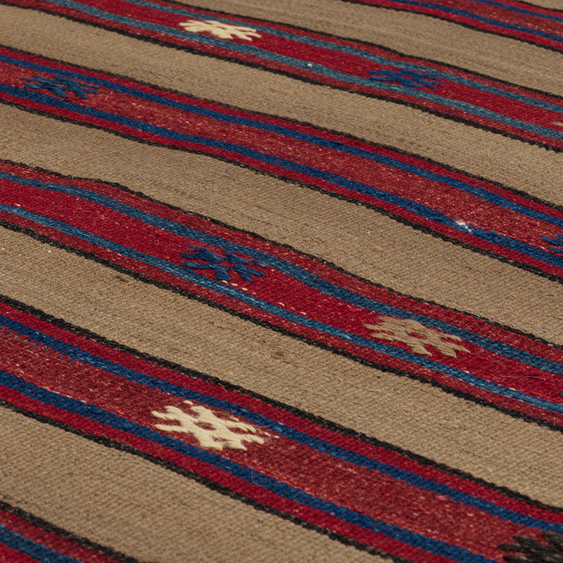 Vintage Fethiye Kilim Rug - K0091487