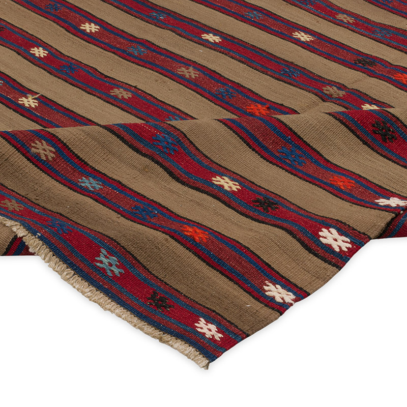 Vintage Fethiye Kilim Rug - K0091487
