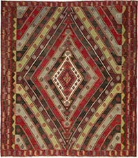Vintage Kayseri Kilim Rug