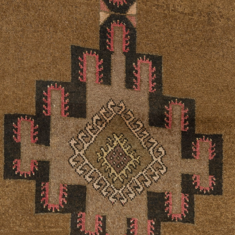 Vintage Turkish Hand-Knotted Runner - 3' 9" x 11' 3" (45" x 135") - K0091497