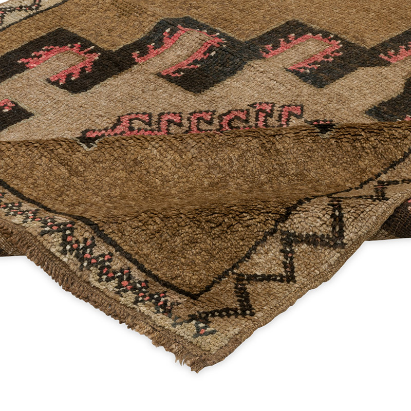 Vintage Turkish Hand-Knotted Runner - 3' 9" x 11' 3" (45" x 135") - K0091497
