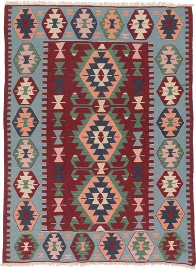Nueva Alfombra Turca Kilim - 125 cm x 165 cm