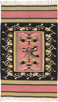 Vintage Balkan Kilim Rug