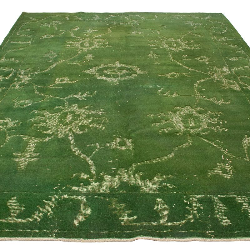 El Oyması Boyalı Halı - K0091502