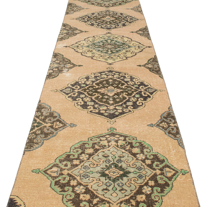 Vintage Turkish Runner Rug - K0091506