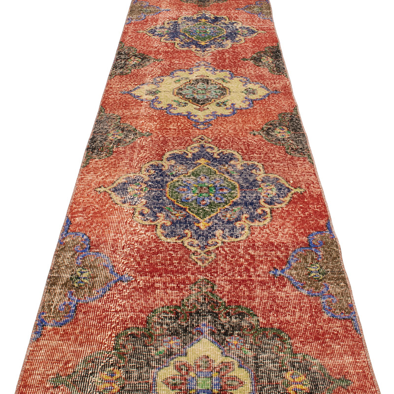 Vintage Turkish Runner Rug - K0091507