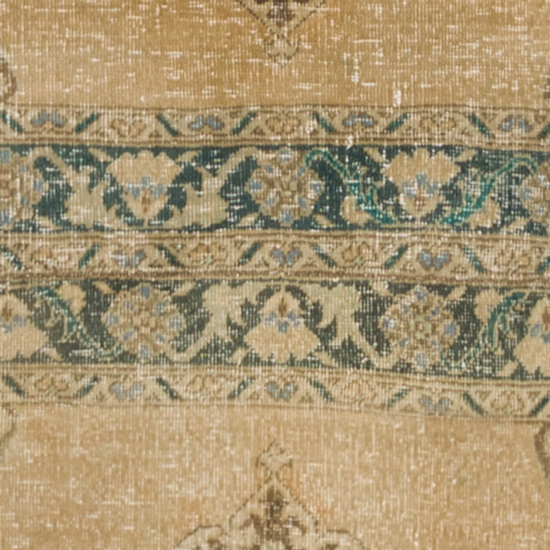 Alfombra Turca Vintage de pasillo - K0091509