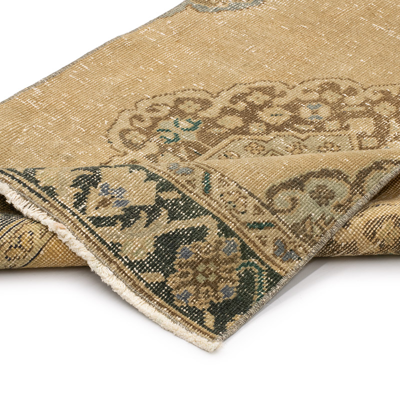 Alfombra Turca Vintage de pasillo - K0091509
