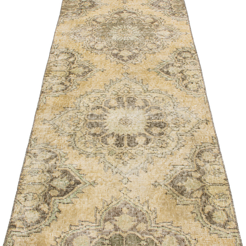 Alfombra Turca Vintage de pasillo - K0091510