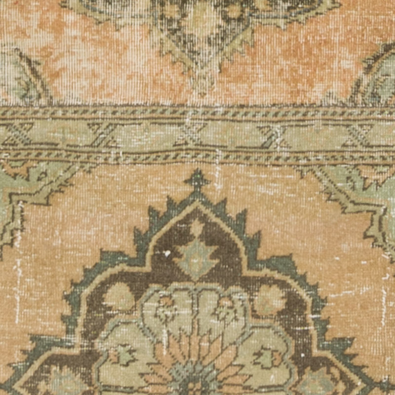 Alfombra Turca Vintage de pasillo - K0091512