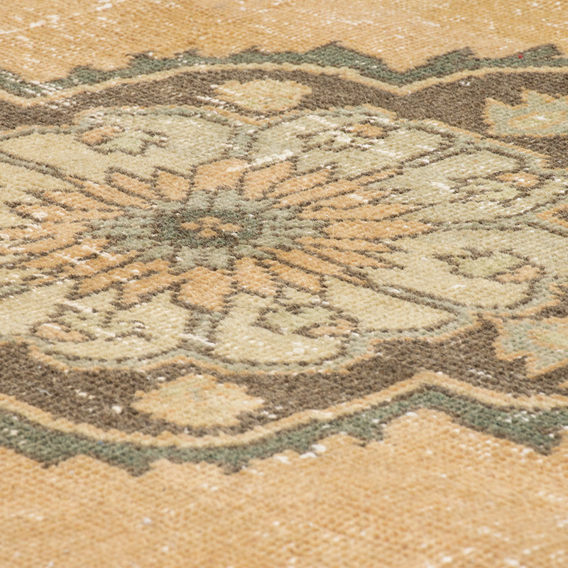 Alfombra Turca Vintage de pasillo - K0091512