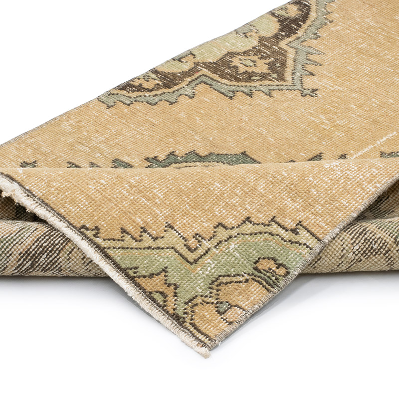 Alfombra Turca Vintage de pasillo - K0091512