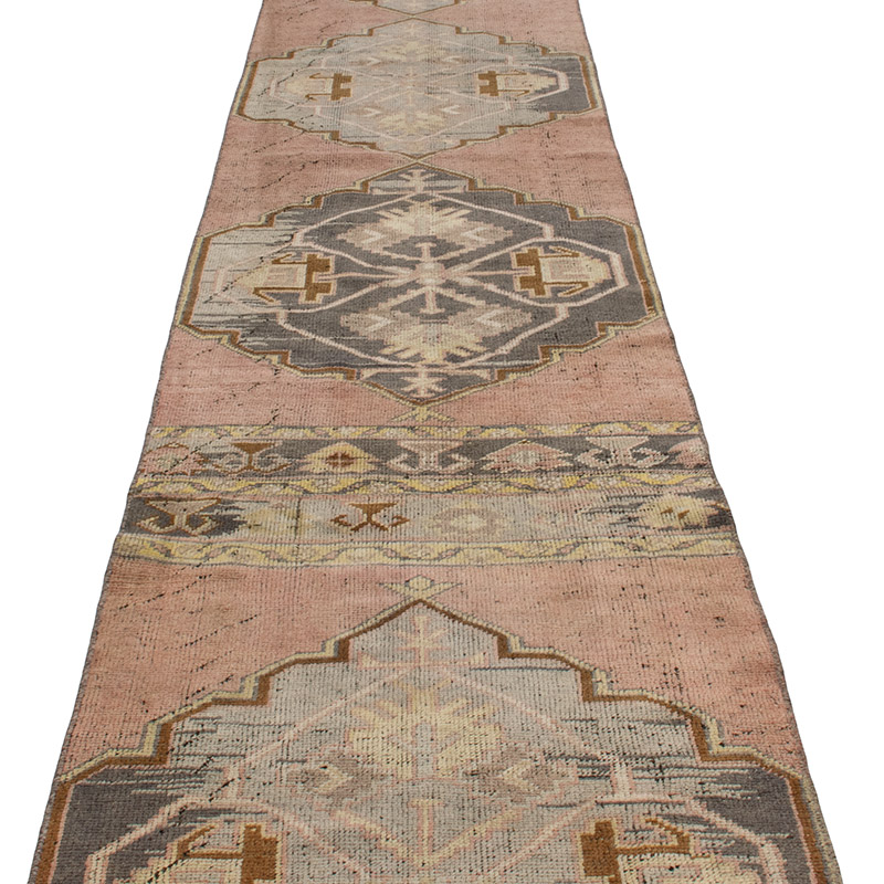 Vintage Turkish Runner Rug - K0091514