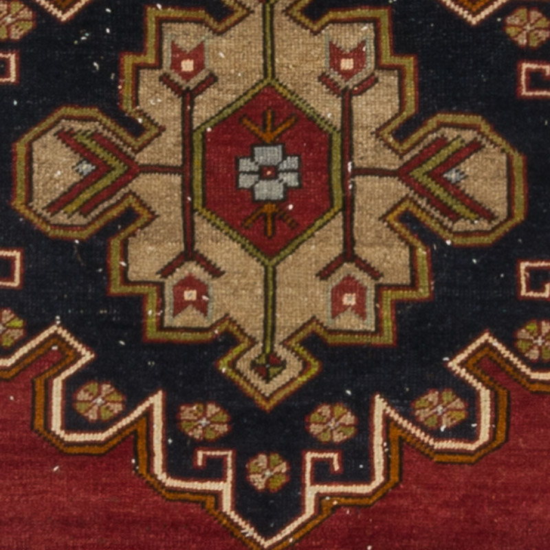 Vintage Turkish Runner Rug - K0091515