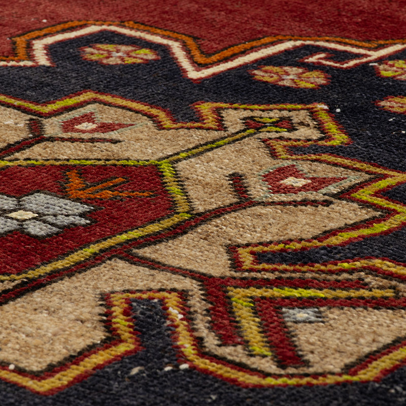 Vintage Turkish Runner Rug - K0091515