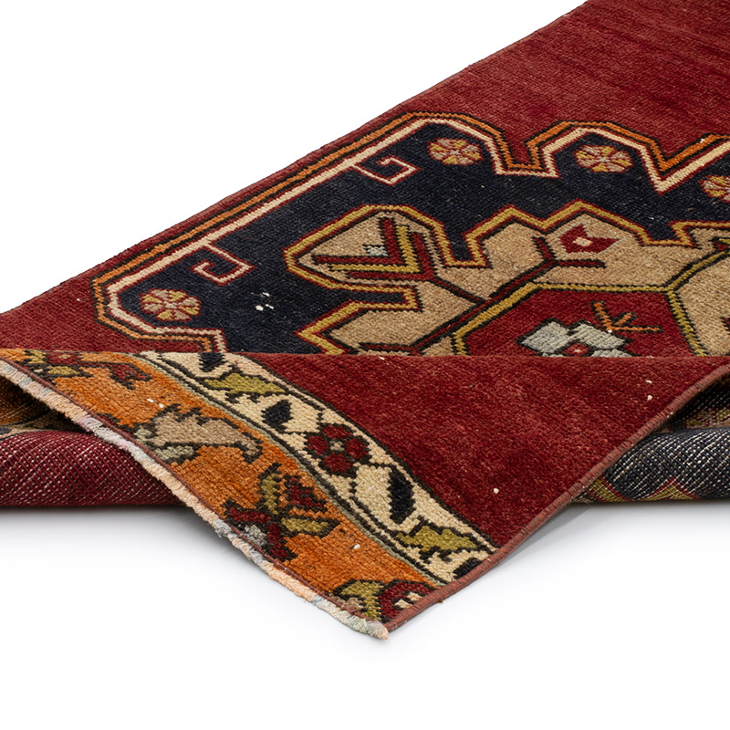 Vintage Turkish Runner Rug - K0091515
