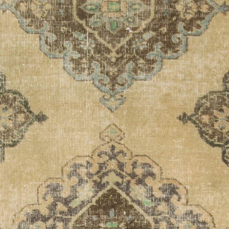 Alfombra Turca Vintage de pasillo - K0091516